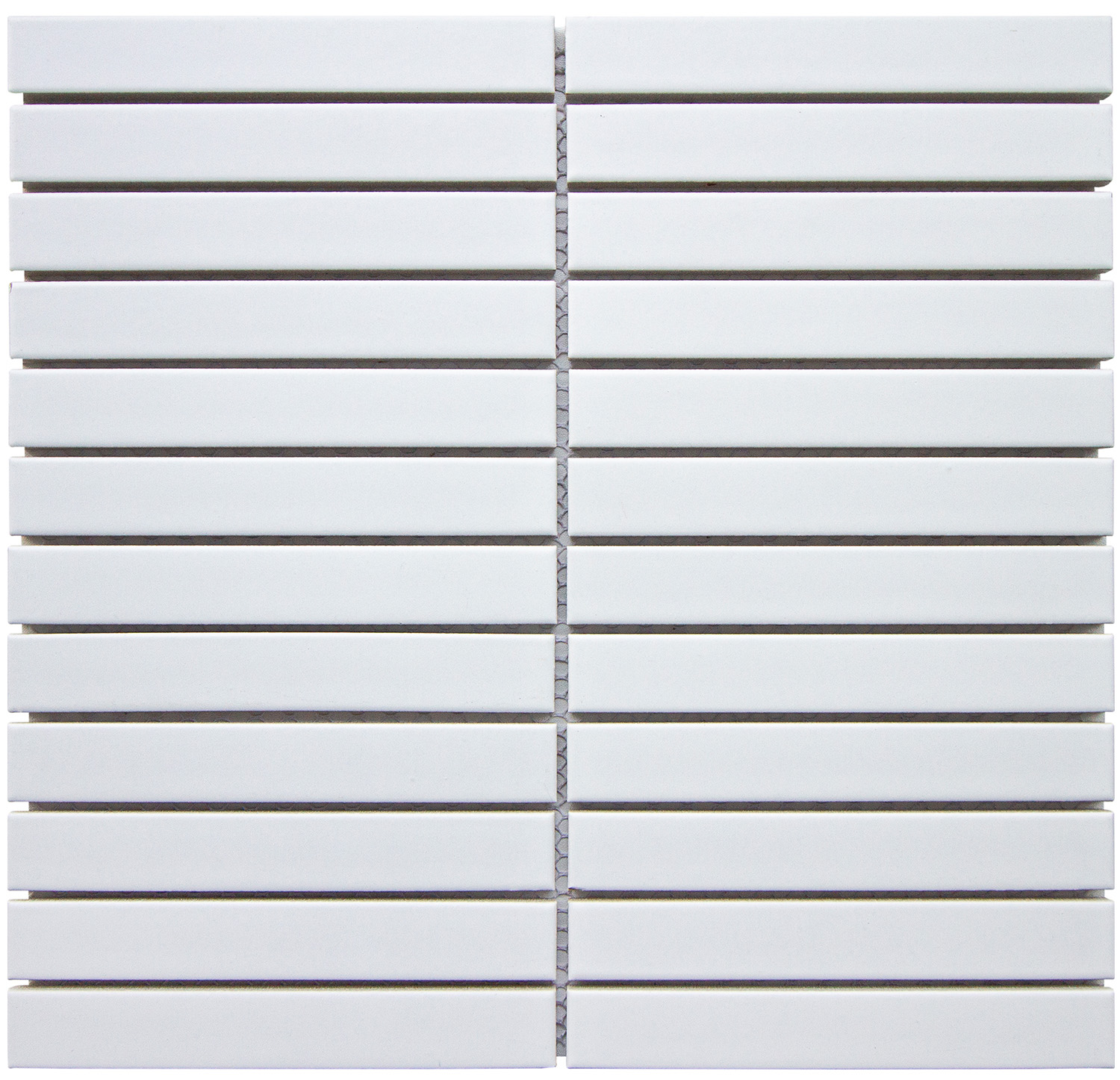 VENUS POTTERY LONG STRIPED WHITE MOSAIC Depo Keramik