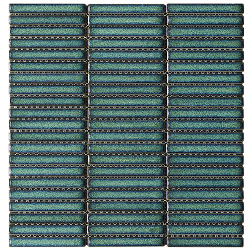 VENUS POTTERY STRIPED PEACOCK MOSAIC Depo Keramik