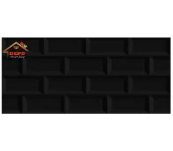 CONCORD BRICKY BLACK 25 X 50<br> 1