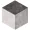 Roman GH348070 dTravessa Cube 34 x 39