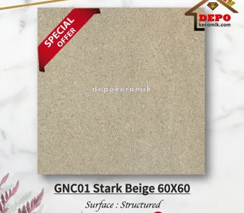 NIRO GNC 01 STARK BEIGE 60x60 Kw 2 1