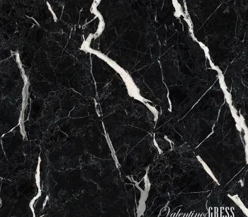 VALENTINO GRESS CARRARA BLACK 100 X 100<br> 1